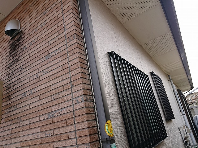 チョーキングが生じた外壁